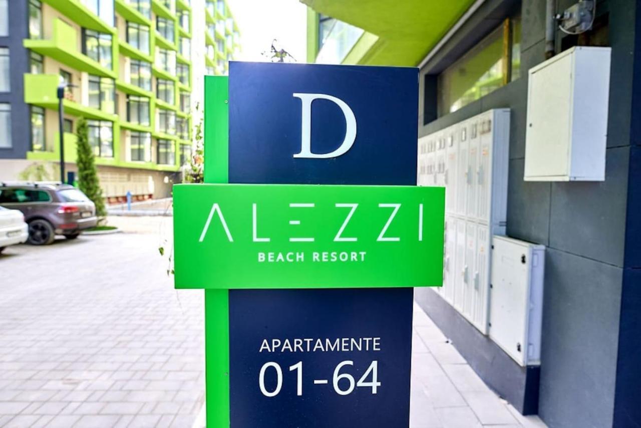Blue Apartment In Spa N Pool Beach Resort Năvodari Buitenkant foto